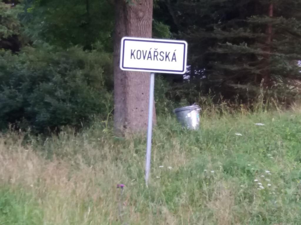 Apartmán u Klínovce Kovářská Exterior foto